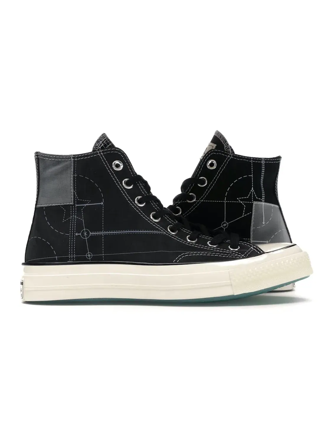 Мужские кроссовки Lifestyle Converse Chuck Taylor All Star 70 Hi — изображение 1 из 5, черный/белый