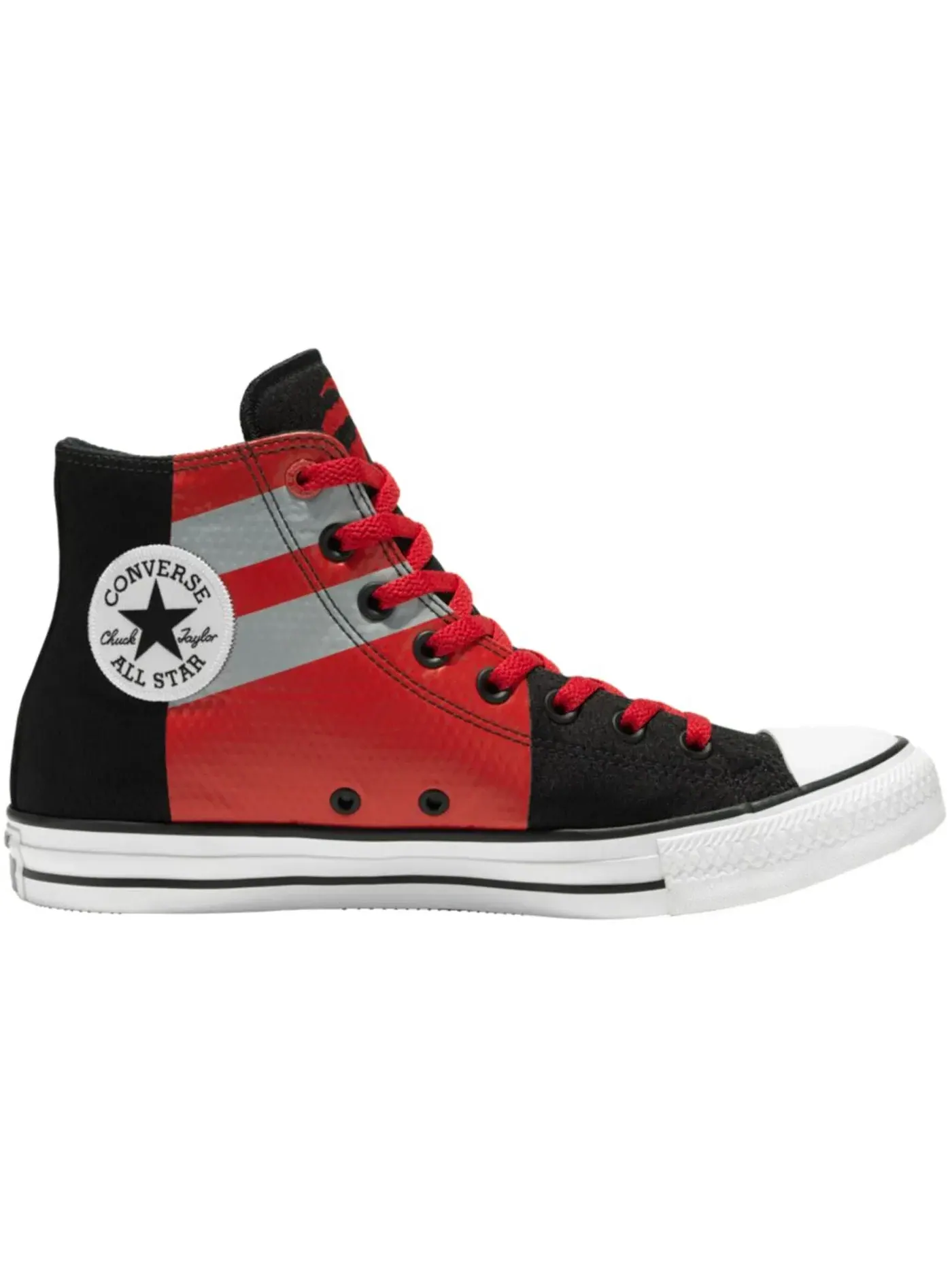 Мужские кроссовки с принтом Converse Chuck Taylor All Star 70 Hi — изображение 1 из 2, черный/красный