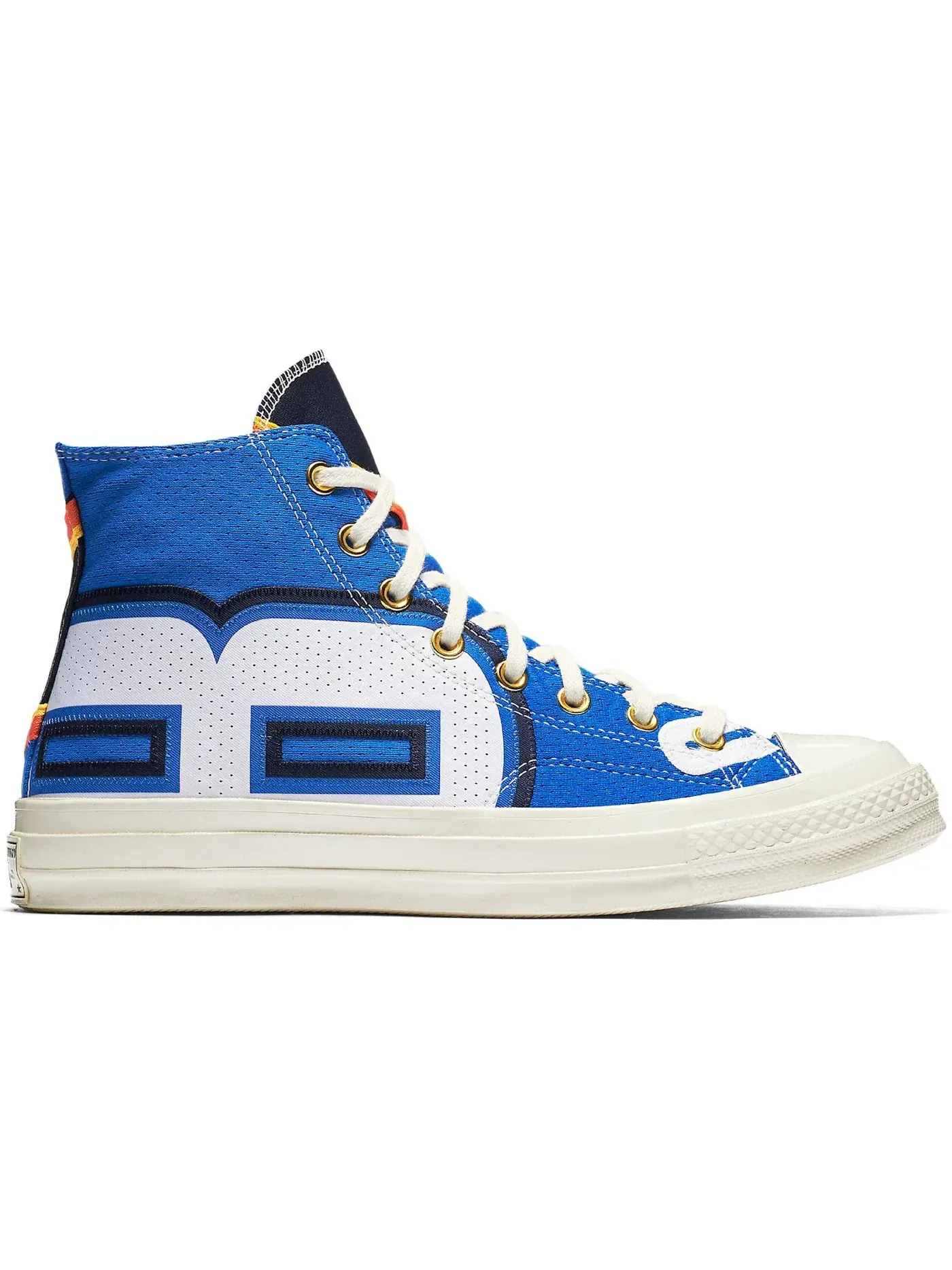 Мужские кроссовки высокие с принтом Converse Chuck Taylor All Star 70 Hi — изображение 1 из 2, синий белый