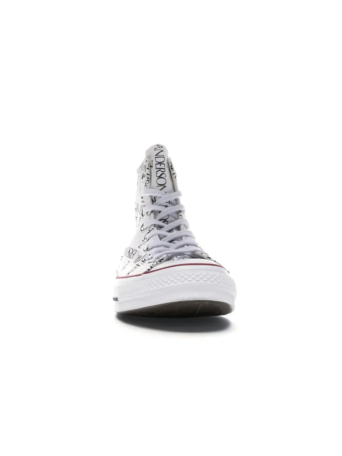 Мужские кроссовки с принтом Converse Chuck Taylor All Star 70 Hi JW Anderson — изображение 3 из 5, белый/черный-красный