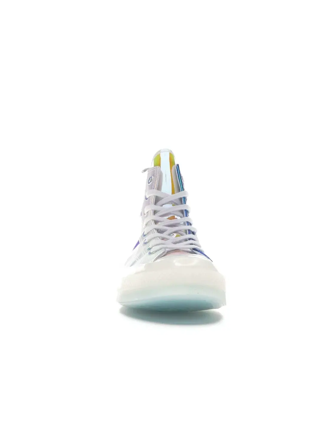 Мужские кроссовки высокие с переливающимся верхом Converse Chuck Taylor All Star 70 Hi — изображение 3 из 5, белый