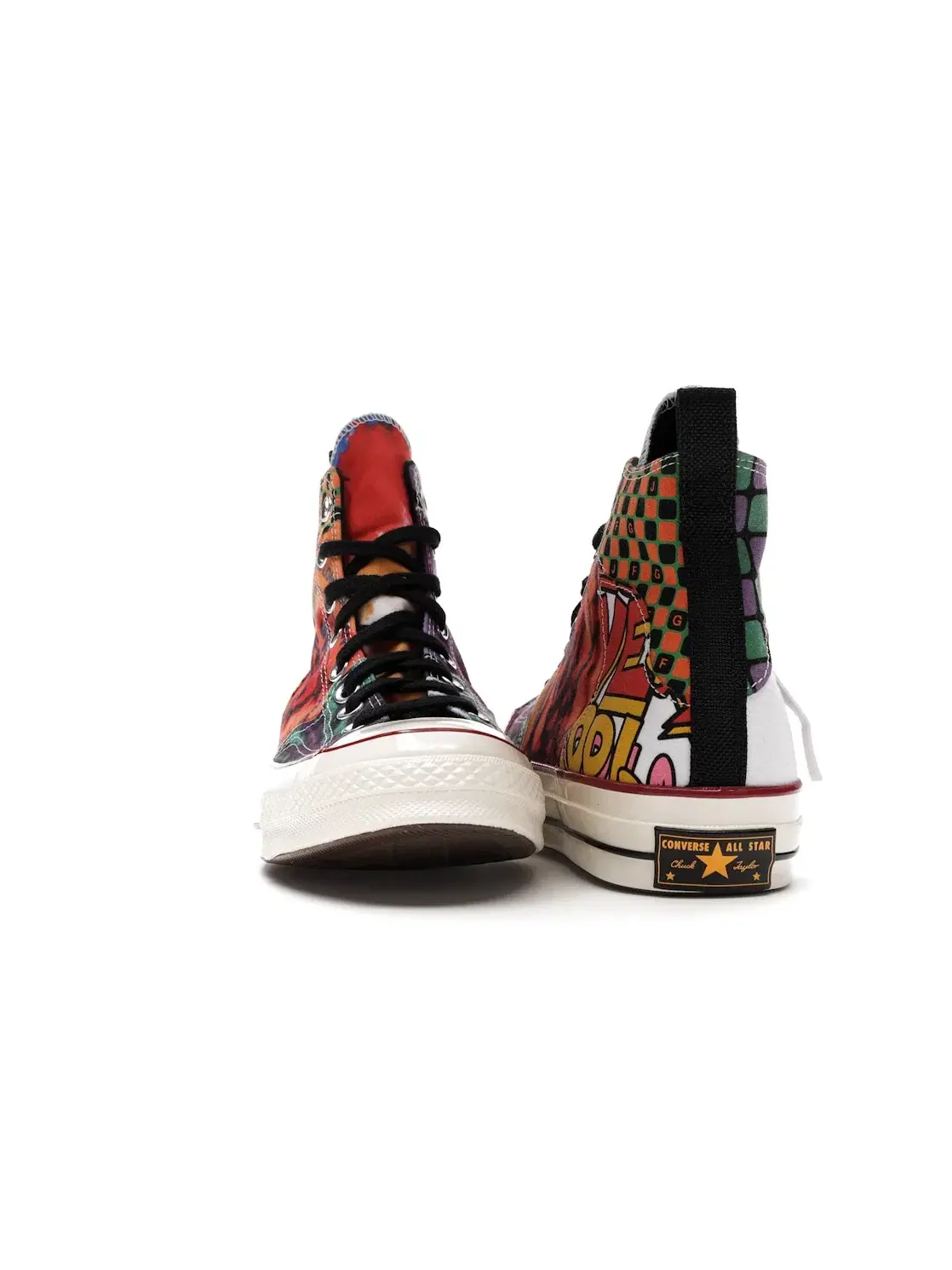 Мужские кроссовки с принтом Converse Chuck Taylor All Star 70 Hi — изображение 3 из 5, черный/мульти