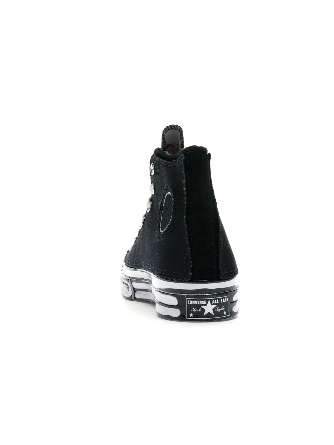 Мужские кроссовки с принтом Converse Chuck Taylor All Star 70 Hi — изображение 5 из 5, черный/белый