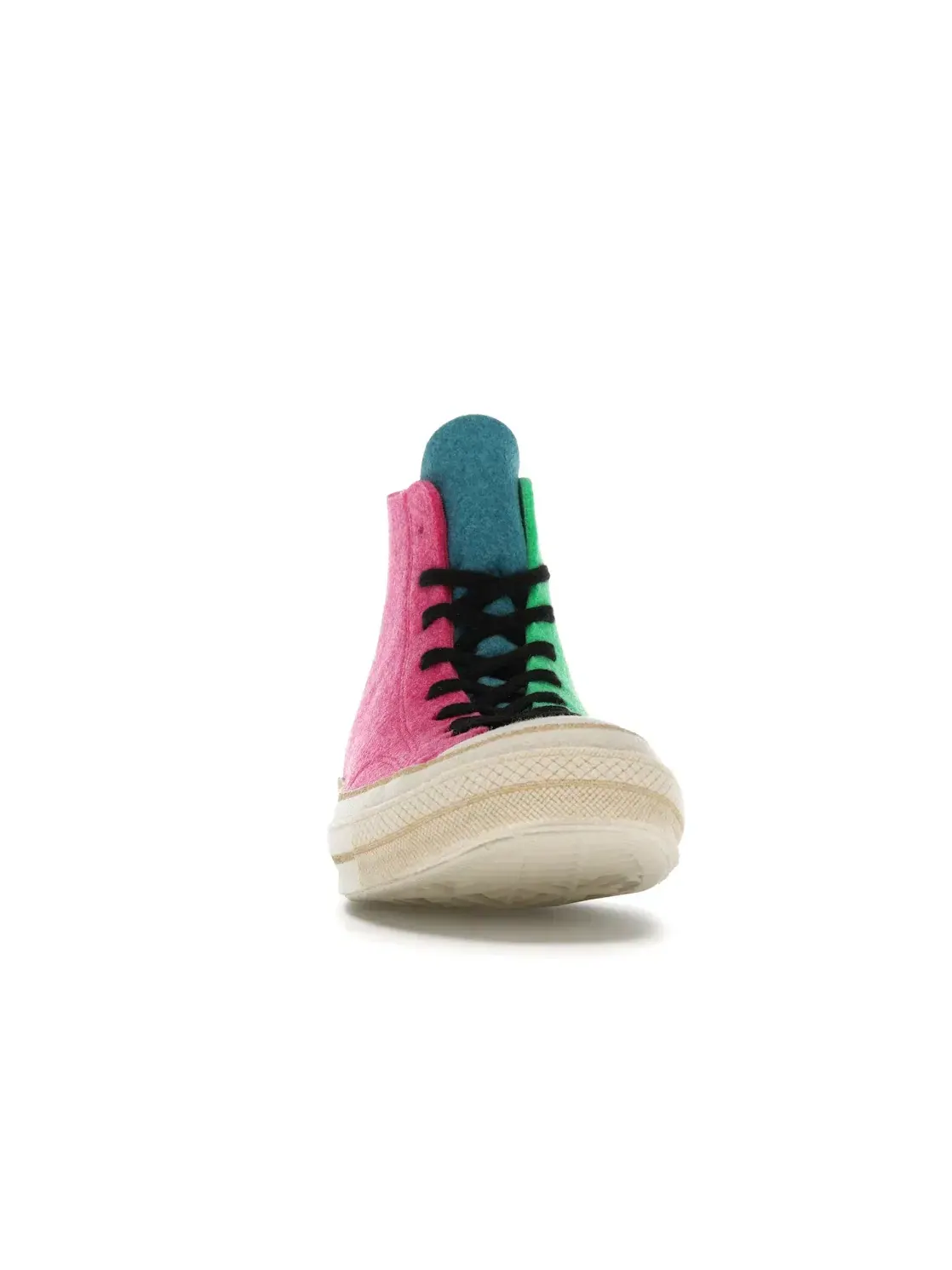 Мужские кроссовки высокие с принтом Converse Chuck Taylor All Star 70 Hi JW Anderson — изображение 3 из 5, фиолетовый/зеленый