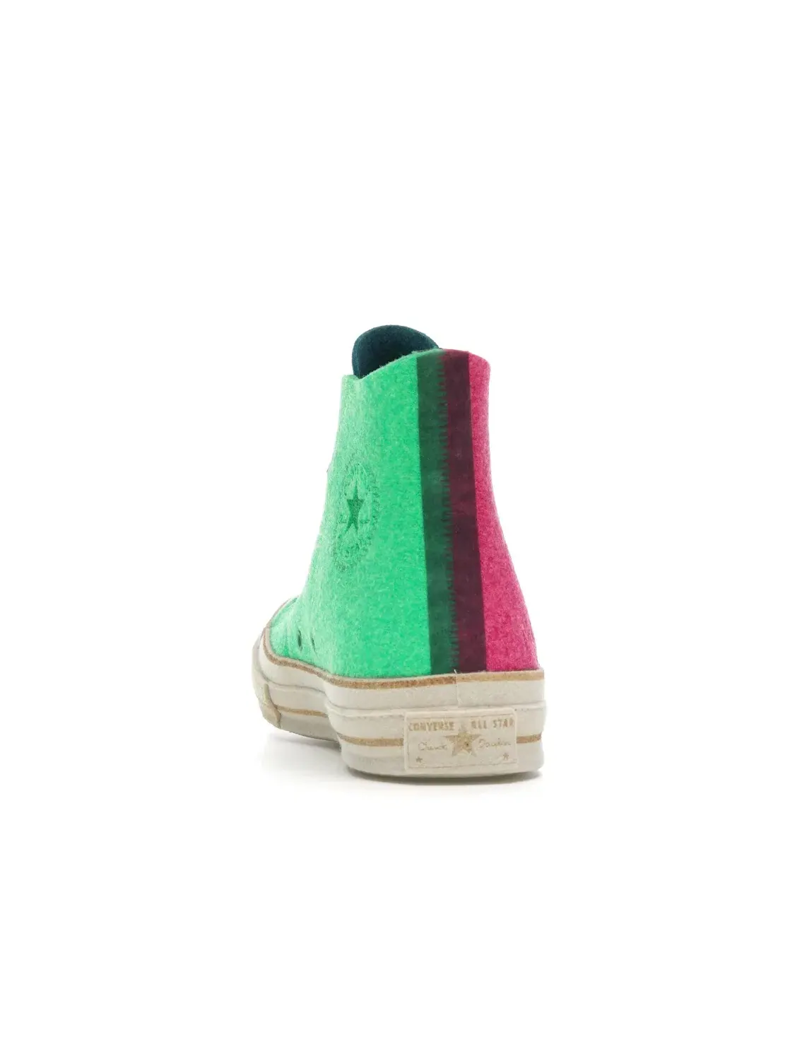 Мужские кроссовки высокие с принтом Converse Chuck Taylor All Star 70 Hi JW Anderson — изображение 5 из 5, фиолетовый/зеленый