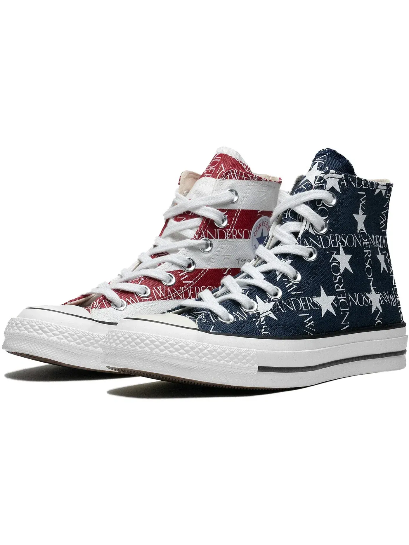 Мужские кроссовки повседневные Converse Chuck Taylor All Star 70 Hi JW Anderson Split Flag — изображение 1 из 2, индиго