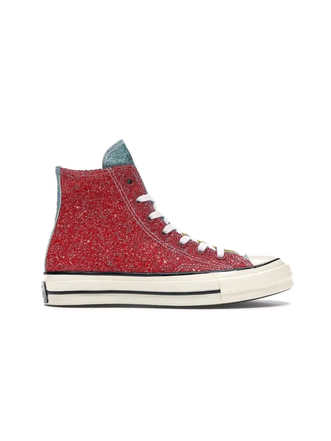 Мужские кроссовки с блестящими панелями Converse Chuck Taylor All Star 70 Hi, Barbados Cherry/Sulphur-Egret
