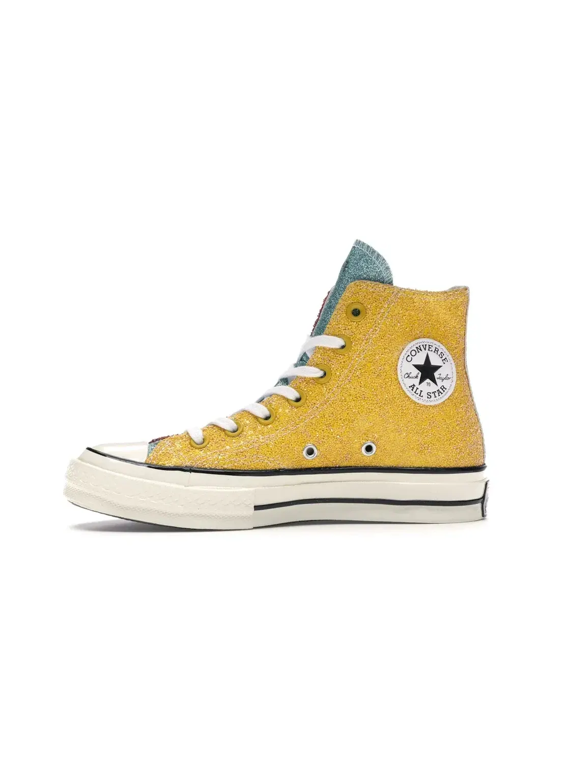 Мужские кроссовки с блестящими панелями Converse Chuck Taylor All Star 70 Hi, Barbados Cherry/Sulphur-Egret
