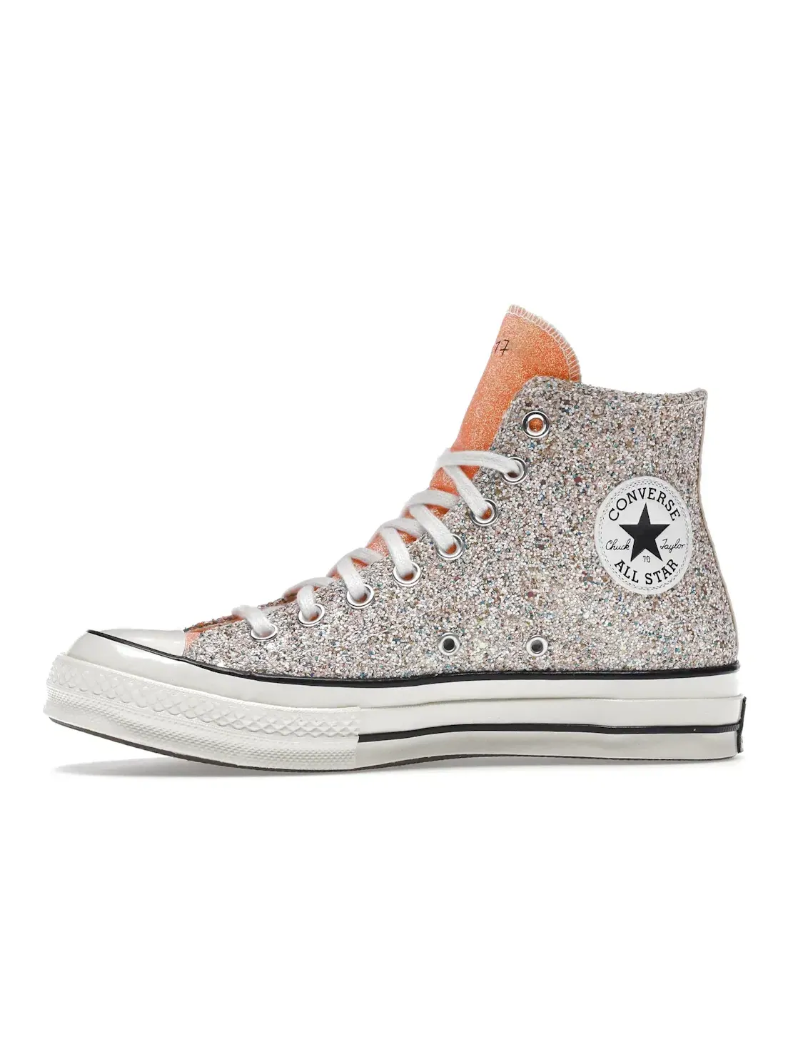 Мужские кеды с высоким верхом Converse Chuck Taylor All Star 70 Hi JW Anderson — изображение 4 из 5, черный