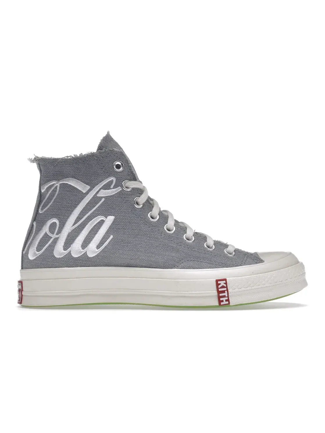 Мужские кроссовки из денима Converse Chuck Taylor All Star 70 Hi Kith Coca-Cola Denim — изображение 1 из 5