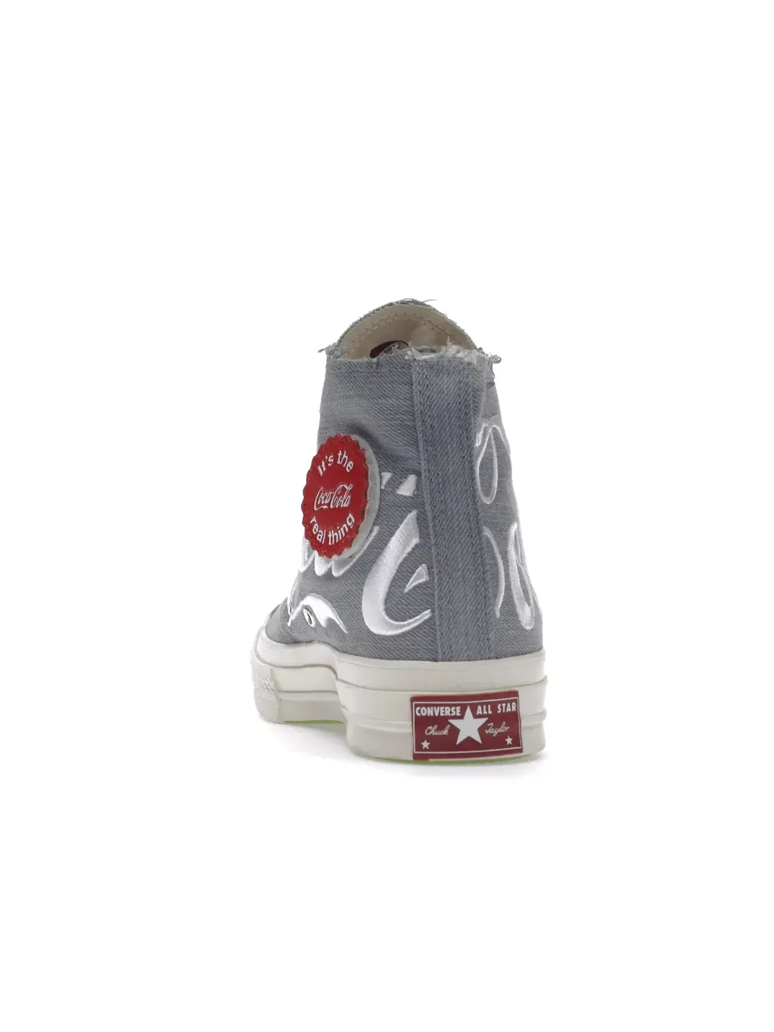 Мужские кроссовки из денима Converse Chuck Taylor All Star 70 Hi Kith Coca-Cola Denim — изображение 5 из 5