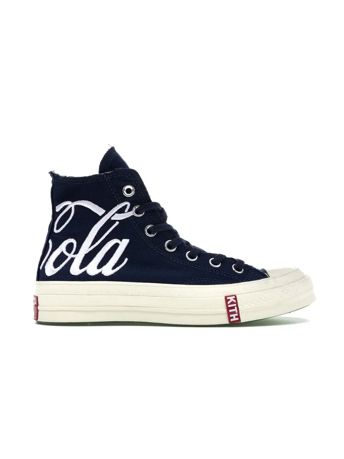 Мужские кроссовки-сникеры с джинсовым верхом Converse Chuck Taylor All Star 70 Hi Kith x Coca-Cola — изображение 1 из 5