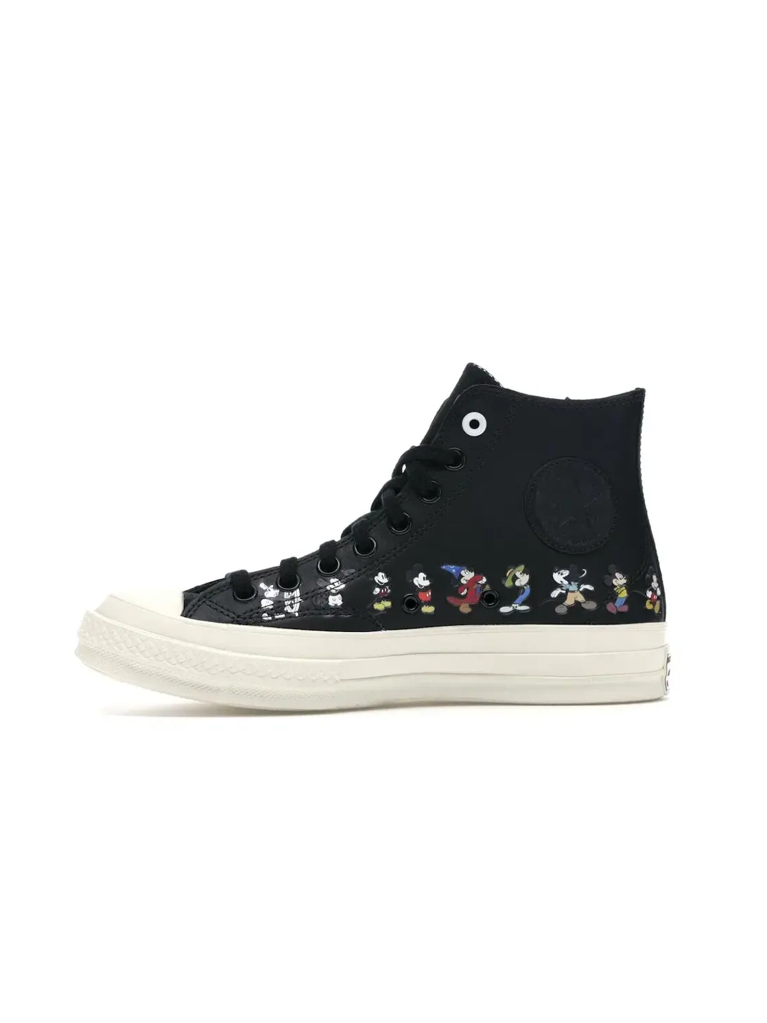 Мужские кроссовки с принтом Converse Chuck Taylor All Star 70 Hi Kith x Disney — изображение 4 из 5, черный/белый