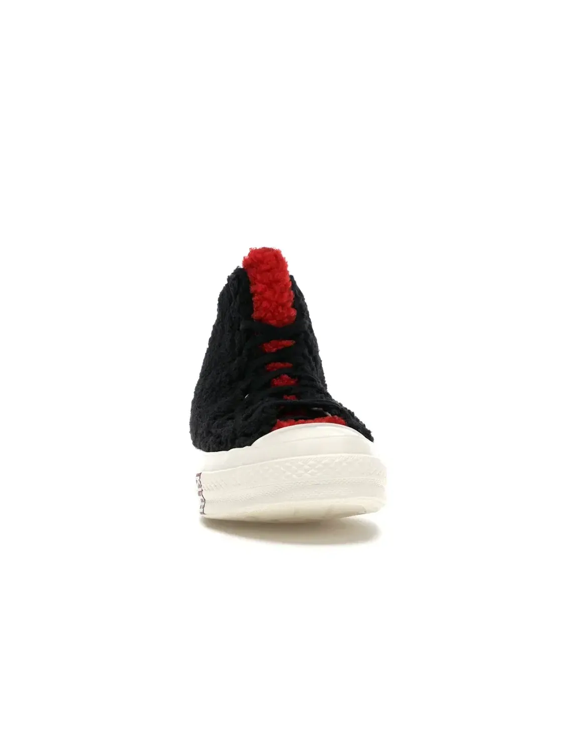 Мужские кроссовки с мехом Converse Chuck Taylor All Star 70 Hi Kith x Disney Fur — изображение 3 из 5, черный/красный
