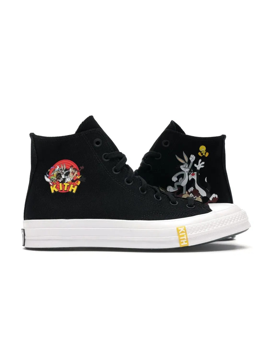 Мужские кроссовки с принтом Converse Chuck Taylor All Star 70 Hi Kith x Looney Tunes Converse — изображение 1 из 5
