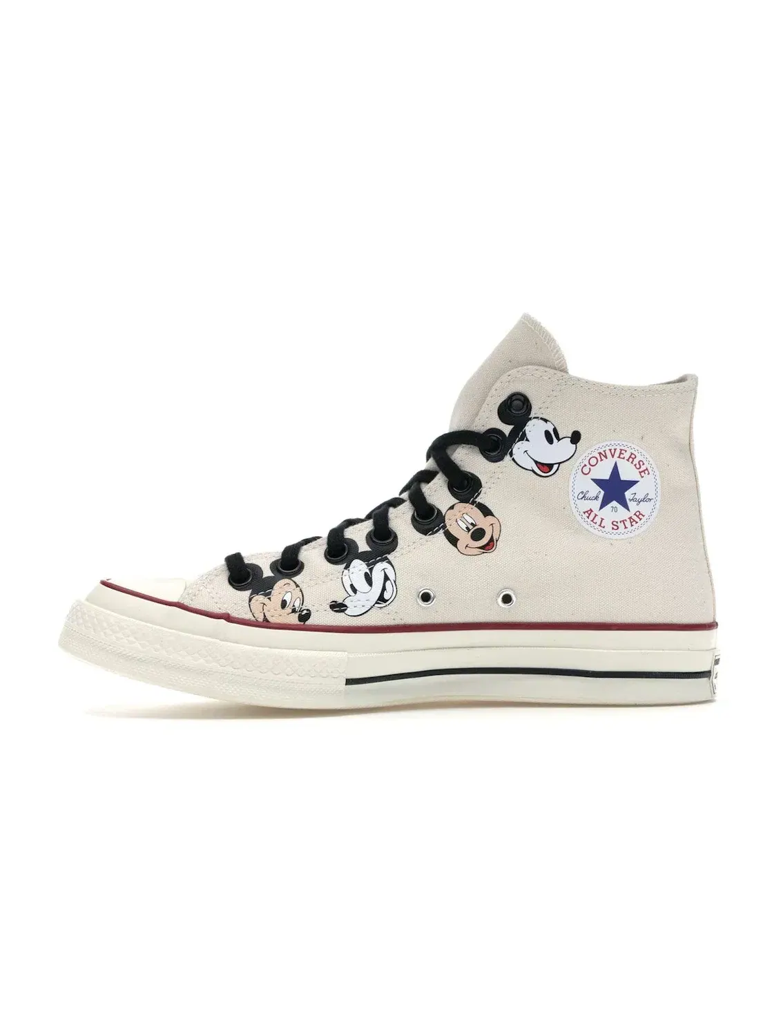 Мужские кеды с принтом Converse Chuck Taylor All Star 70 Hi Kith x Disney — изображение 4 из 5, красный
