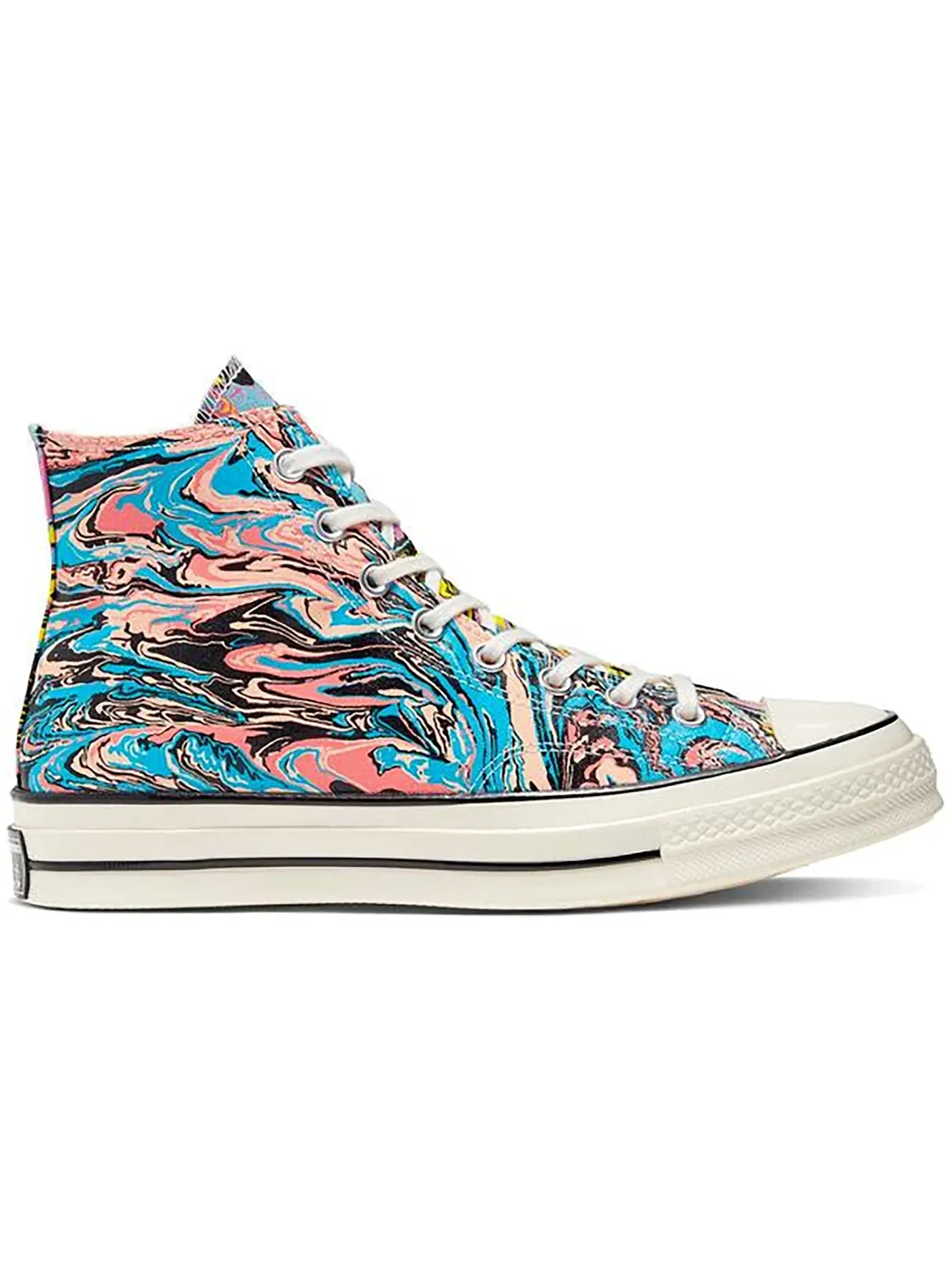 Мужские кроссовки с принтом Converse Chuck Taylor All Star 70 Hi — изображение 1 из 2, мульти-черный