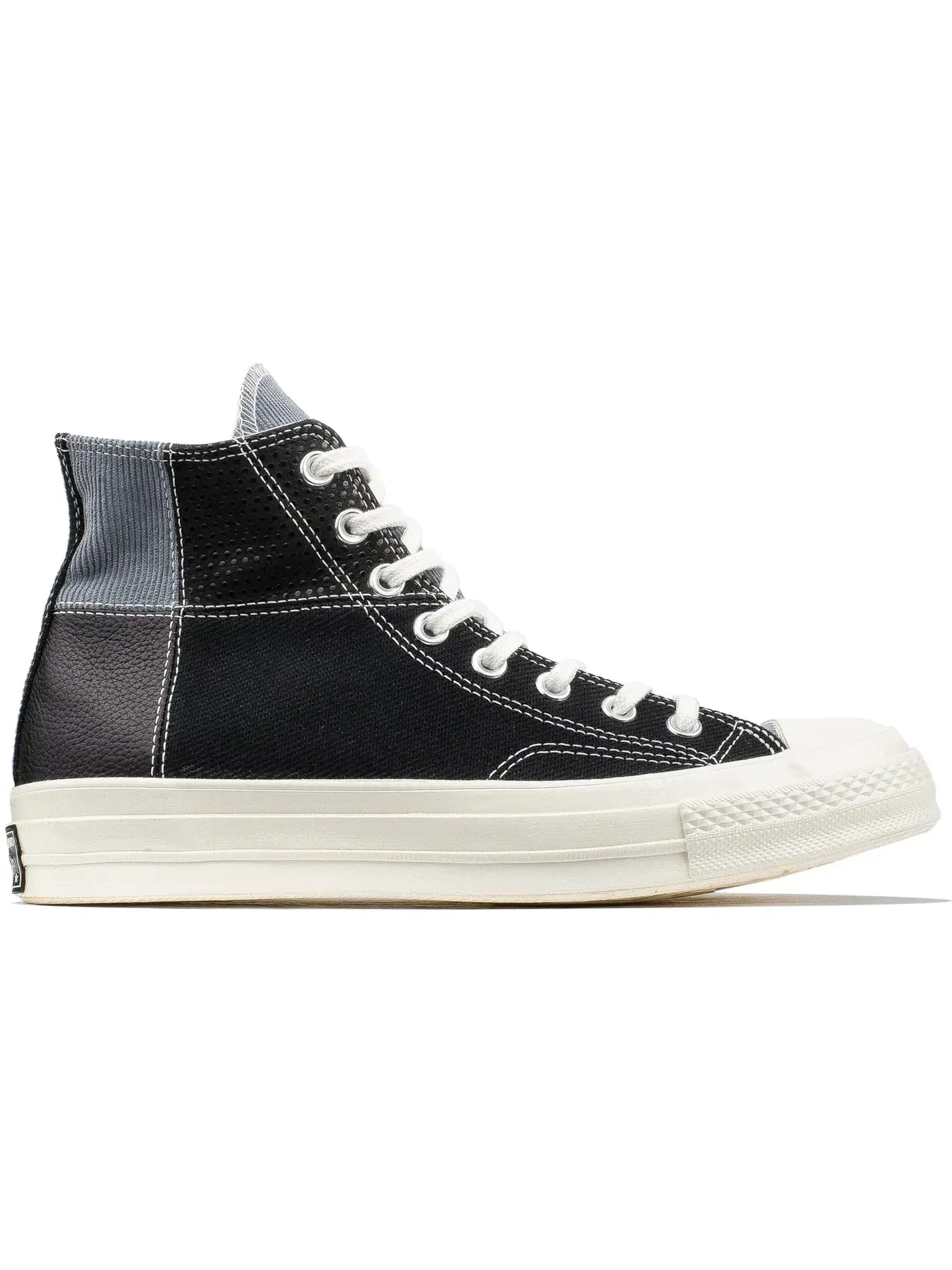 Мужские кроссовки Lifestyle Converse Chuck Taylor All Star 70 Hi Mixed Material — изображение 1 из 2, черный/серый