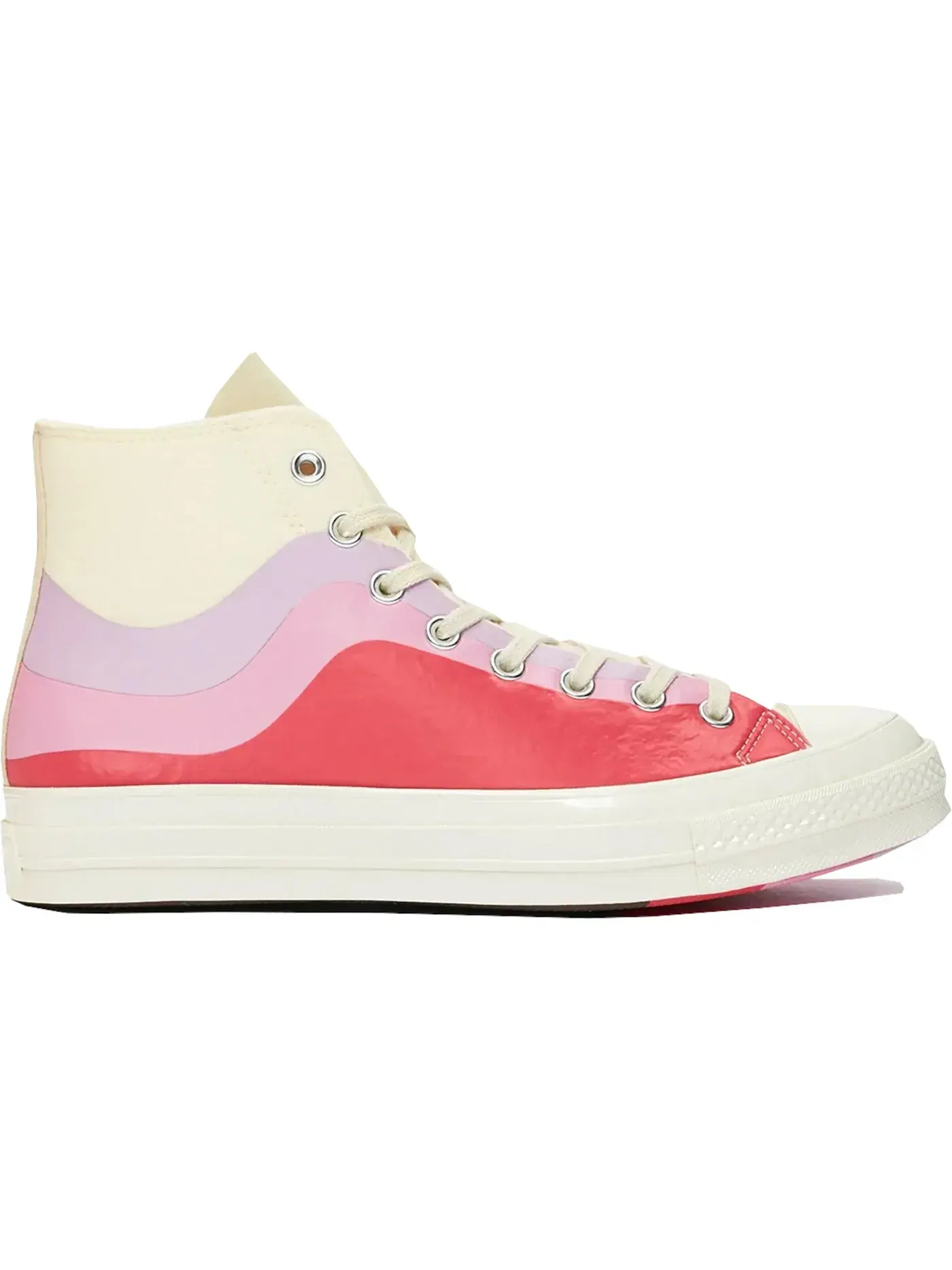 Мужские кеды с высоким берцем Converse Chuck Taylor All Star 70 Hi — изображение 1 из 2, белый розовый