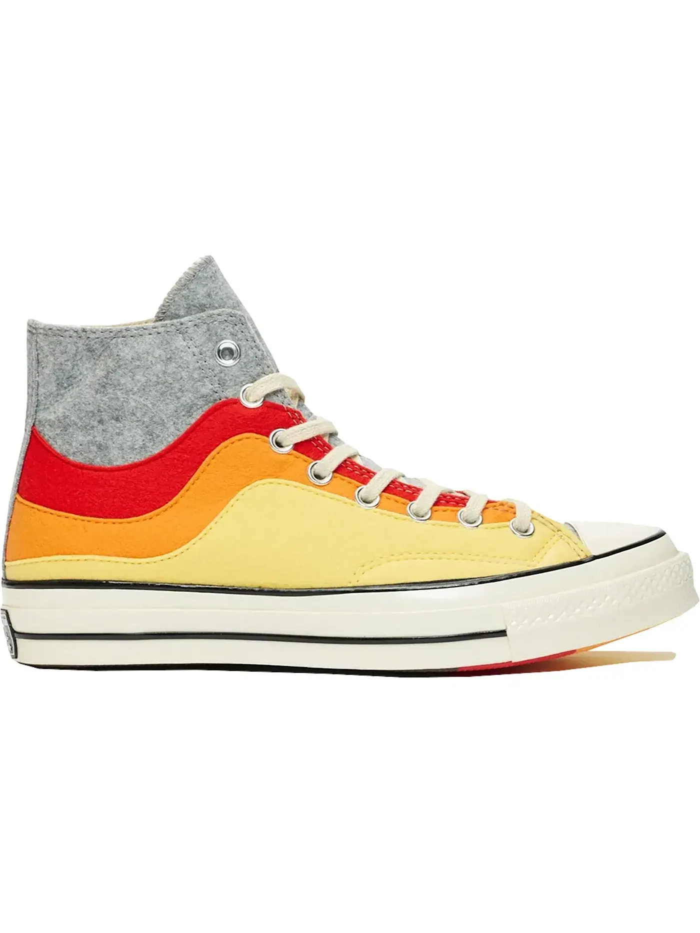 Мужские кроссовки на шнуровке Converse Chuck Taylor All Star 70 Hi — изображение 1 из 2, желтый кремовый
