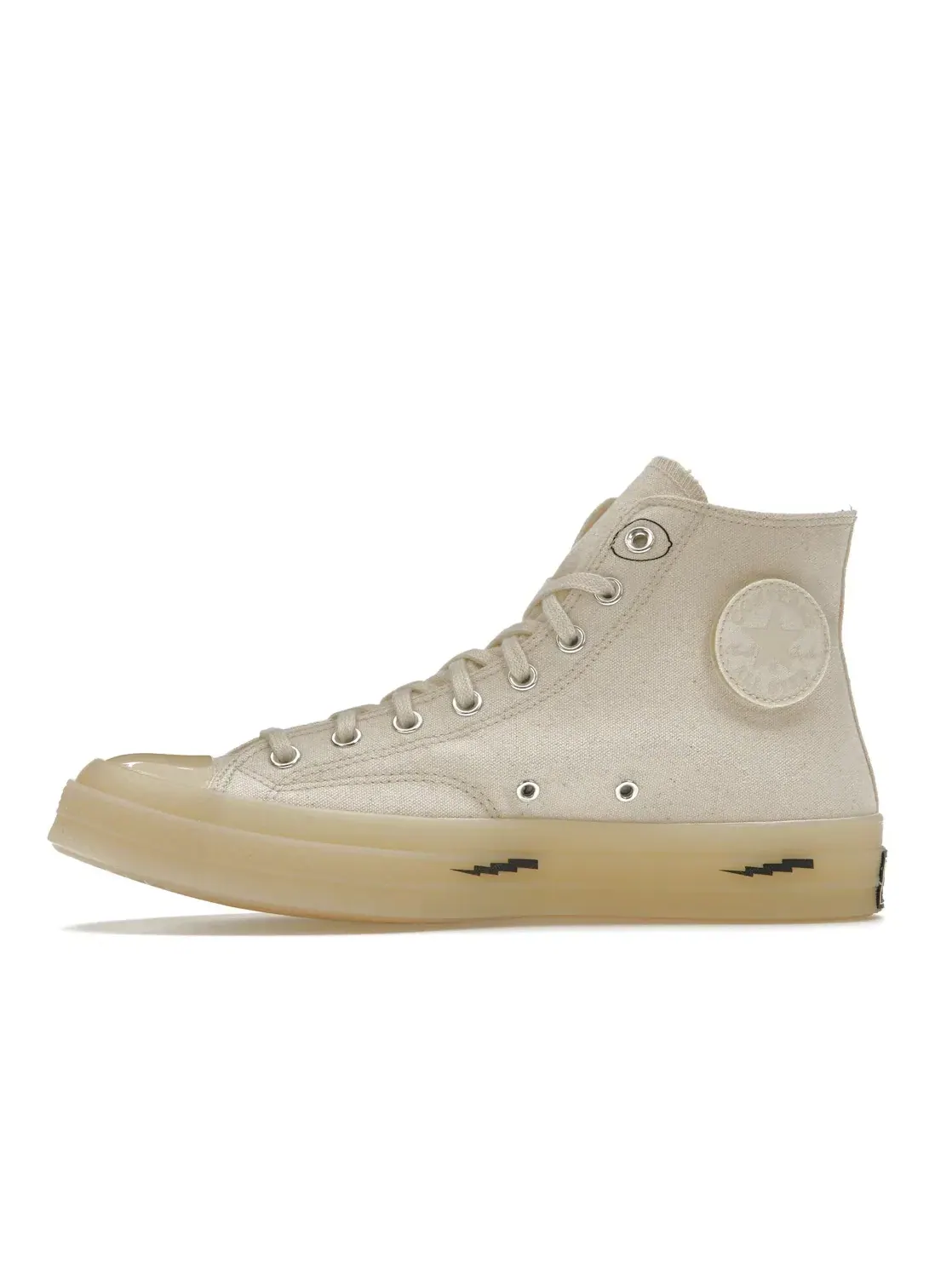 Мужские кроссовки с принтом Converse Chuck Taylor All Star 70 Hi Converse — изображение 4 из 5, белый/черный
