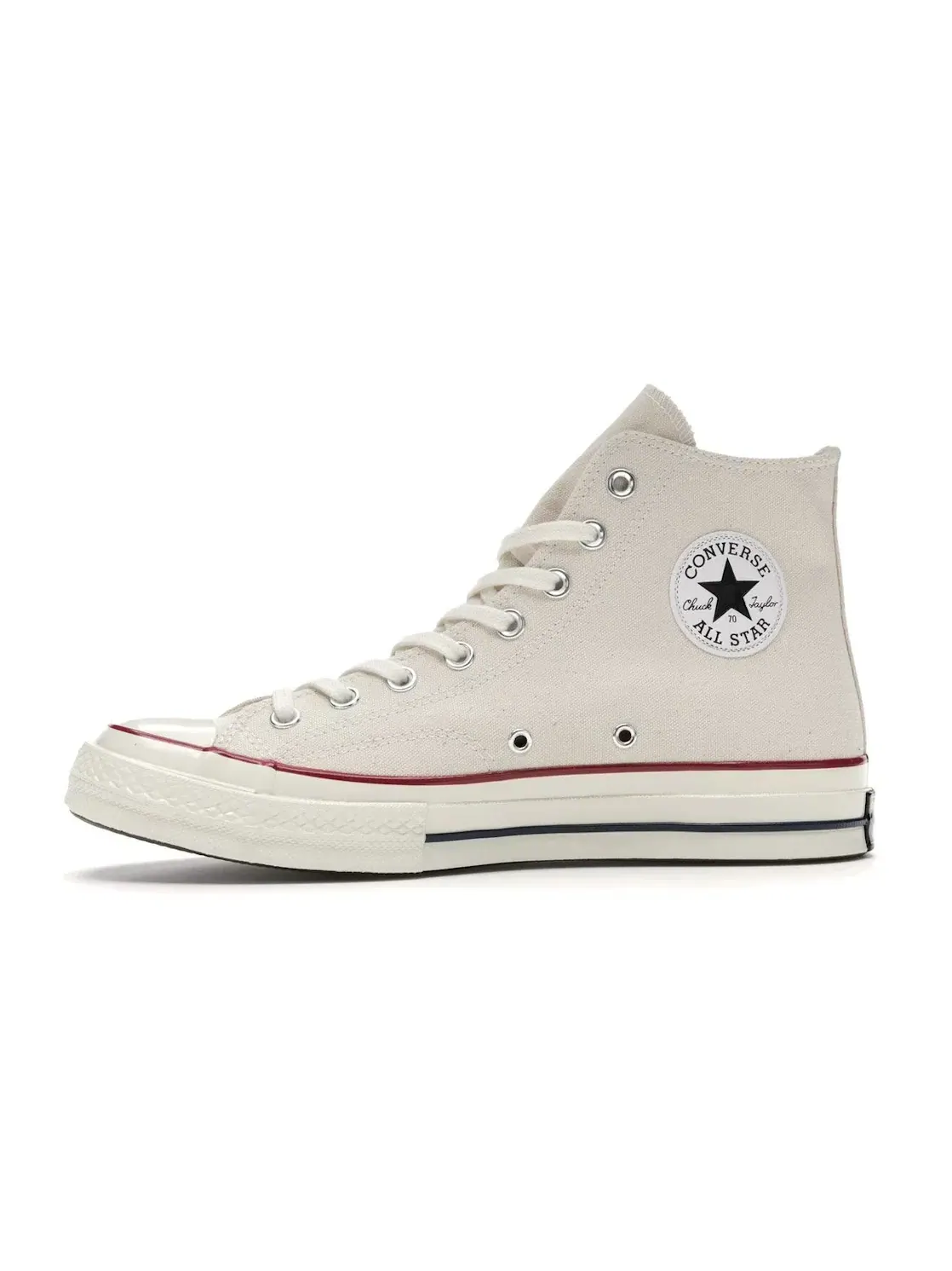 Мужские кеды высокие классические Converse Chuck Taylor All Star 70 Hi, Parchment/Garnet-Egret — изображение 4 из 5