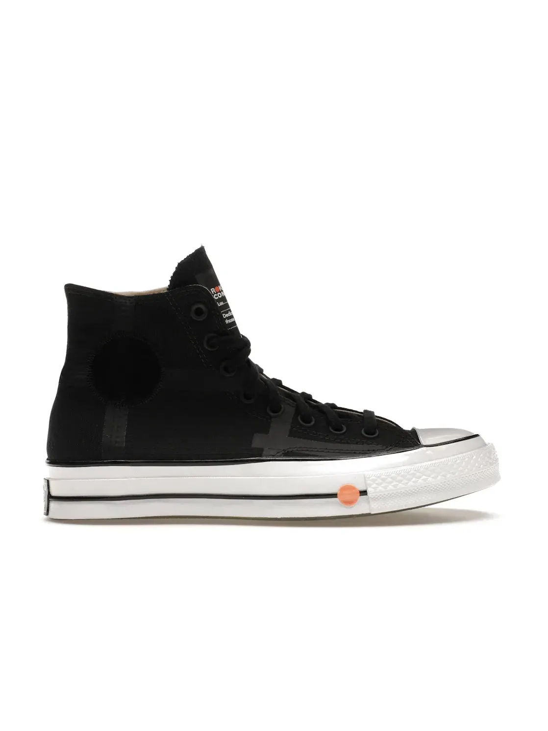 Мужские кроссовки с патчворк-дизайном Converse Chuck Taylor All Star 70 Hi Rokit — изображение 1 из 5, черный/белый-черный