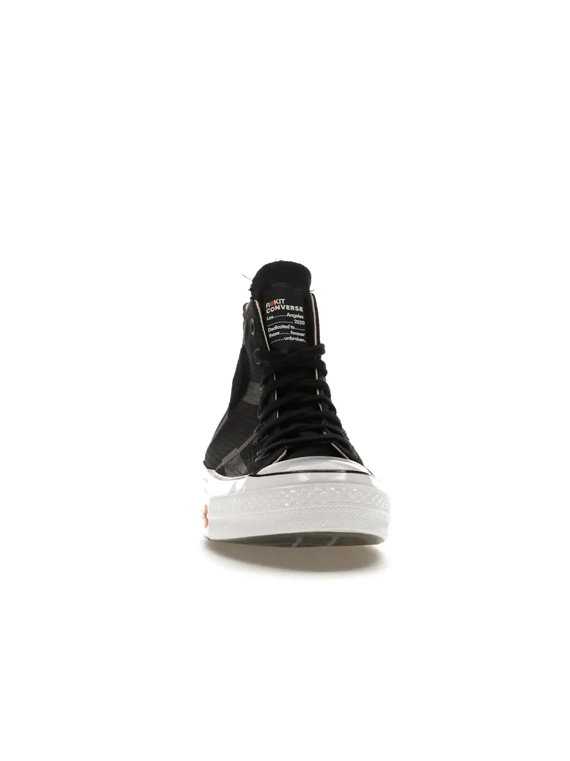 Мужские кроссовки с патчворк-дизайном Converse Chuck Taylor All Star 70 Hi Rokit — изображение 3 из 5, черный/белый-черный