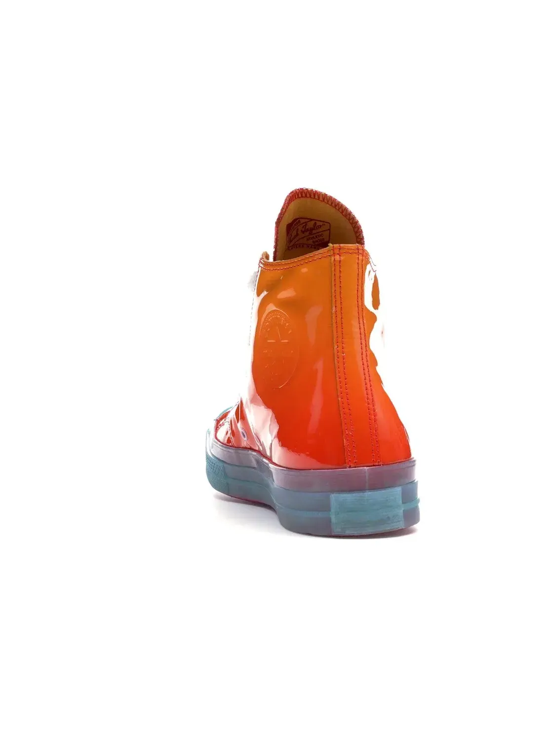 Мужские кроссовки из лакированной кожи Converse Chuck Taylor All Star 70 Hi Toy JW Anderson, Kumquat — изображение 5 из 5