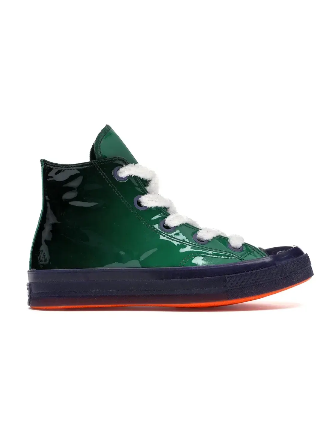Мужские кеды высокие с монолитным цветом Converse Chuck Taylor All Star 70 Hi Toy JW Anderson — изображение 1 из 5, зеленый