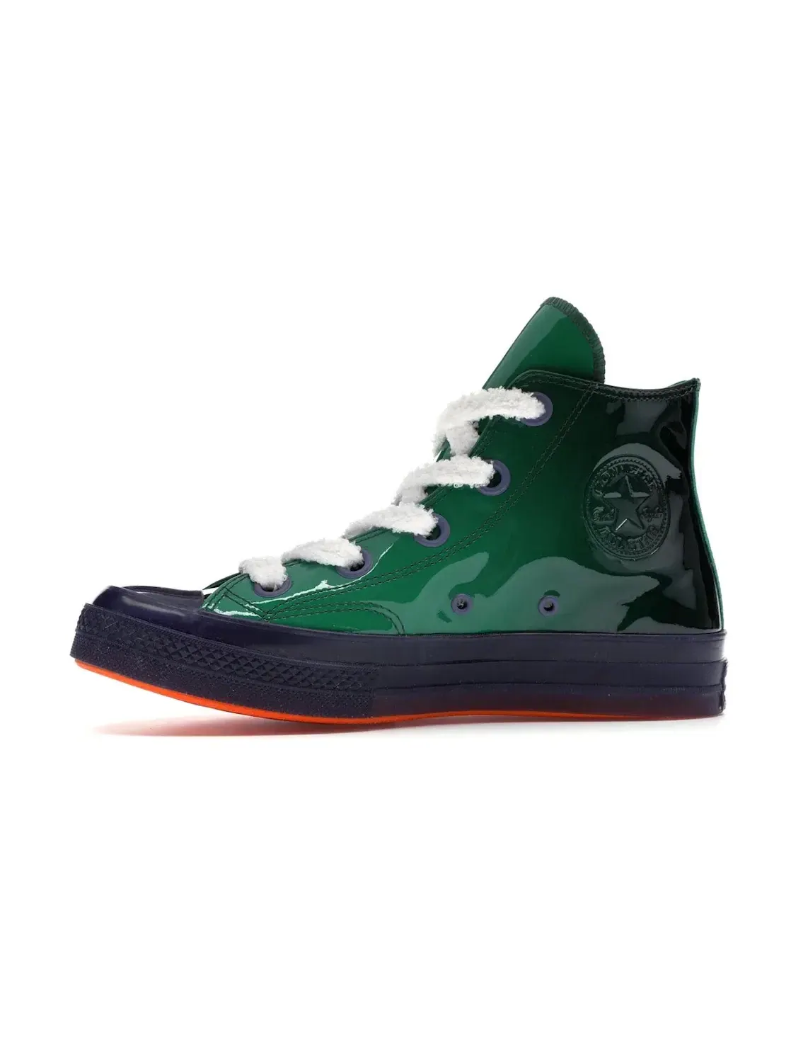 Мужские кеды высокие с монолитным цветом Converse Chuck Taylor All Star 70 Hi Toy JW Anderson — изображение 4 из 5, зеленый