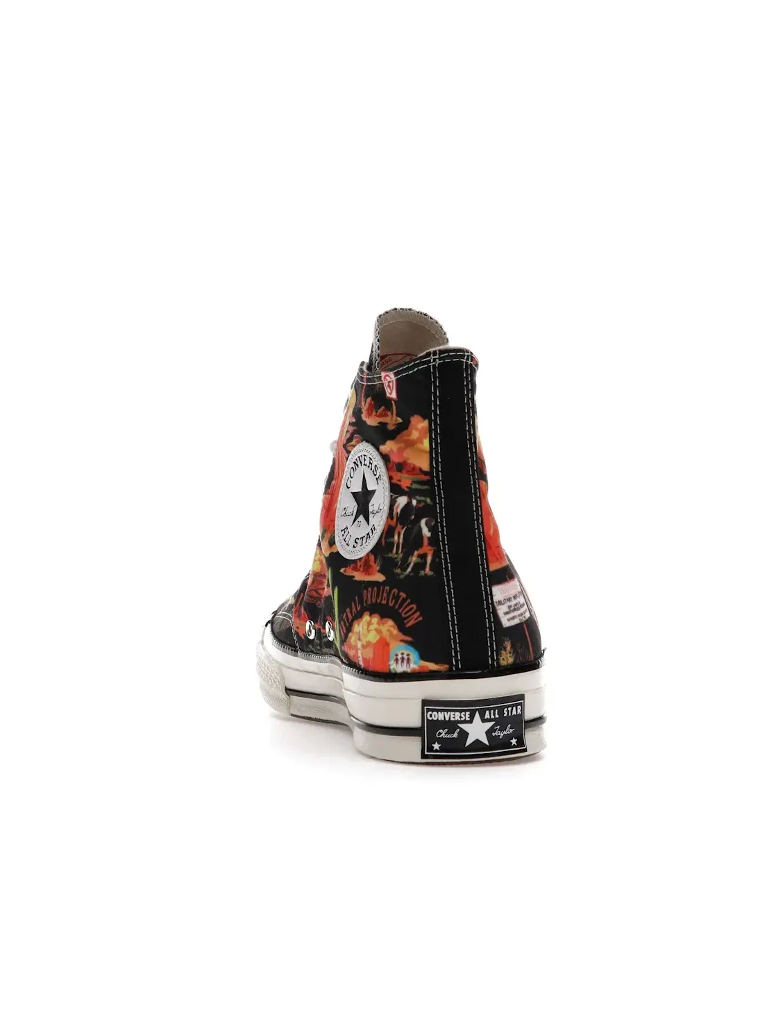 Мужские кроссовки Converse Chuck Taylor All Star 70 Hi Twisted Resort — изображение 5 из 5, черный/мульти
