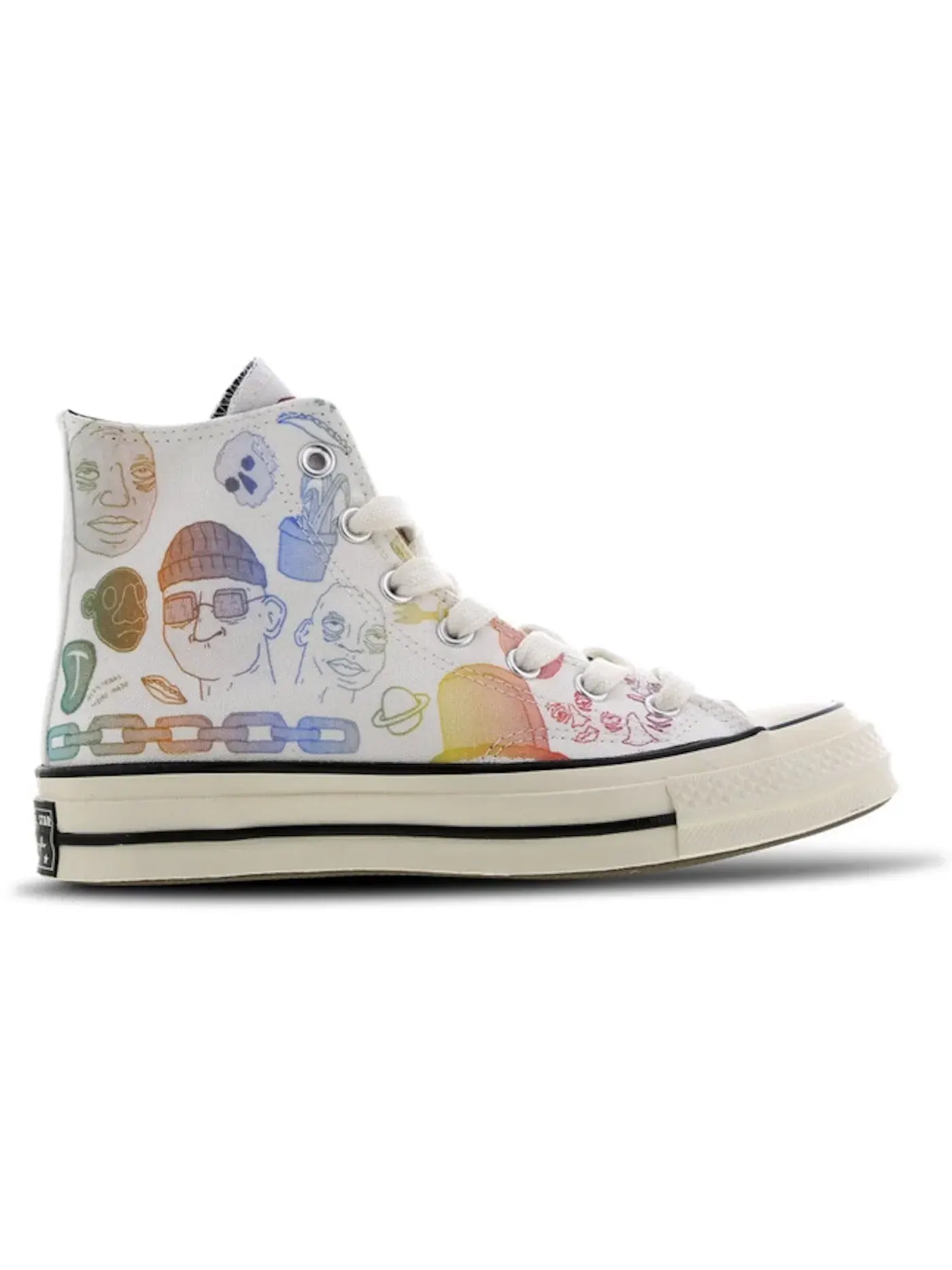 Мужские кеды с принтом Converse Chuck Taylor All Star 70 Hi Tyler the Creator Artist Series — изображение 1 из 2
