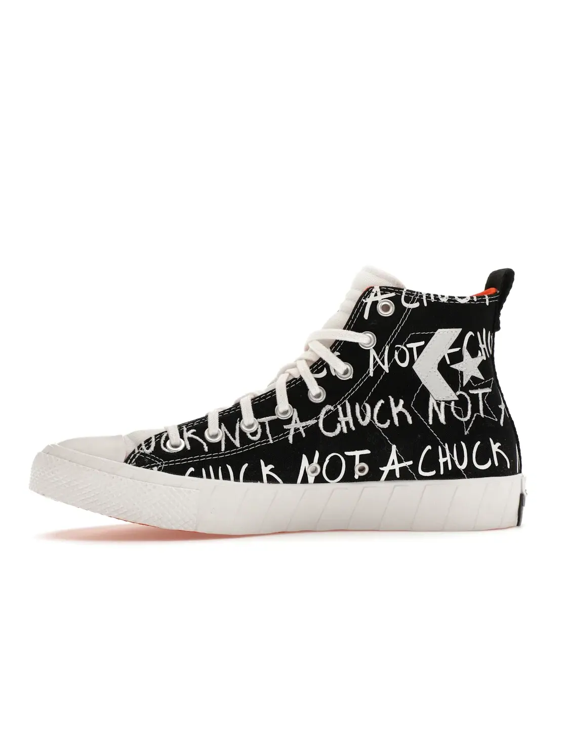 Мужские кроссовки высокие с технологией Nike Zoom Air Converse UNT1TL3D Hi — изображение 3 из 4, черный/белый