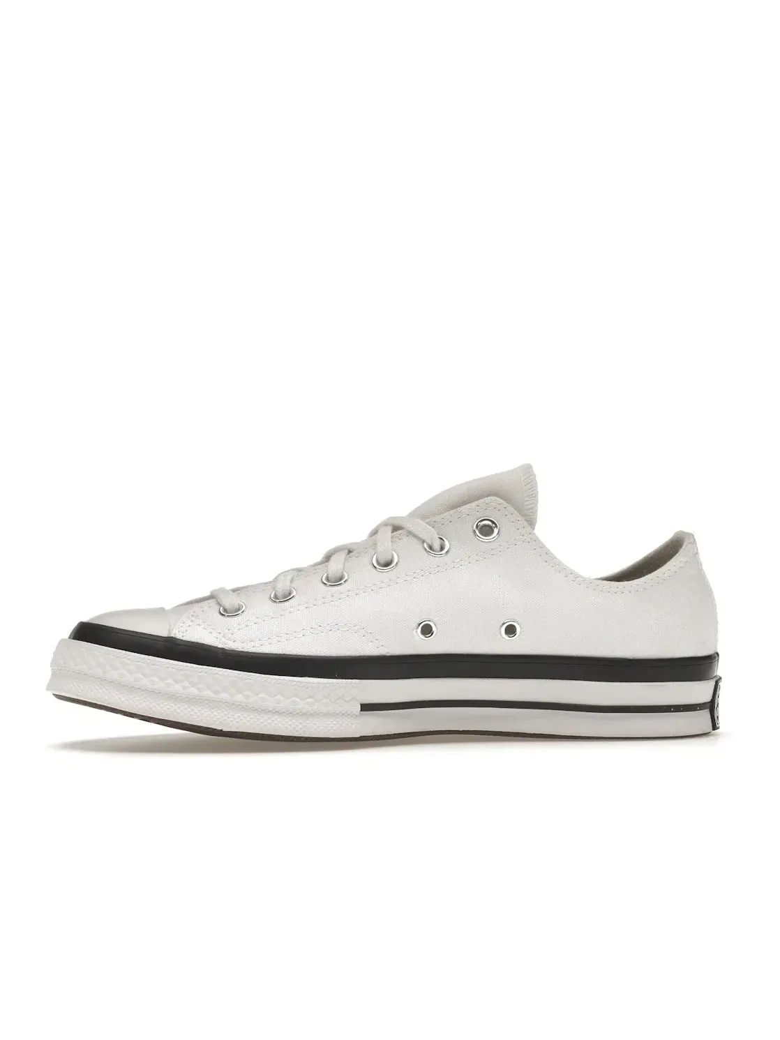 Мужские кроссовки повседневные Converse Chuck Taylor All Star 70 Ox Moncler Fragment — изображение 4 из 5, белый/черный-белый