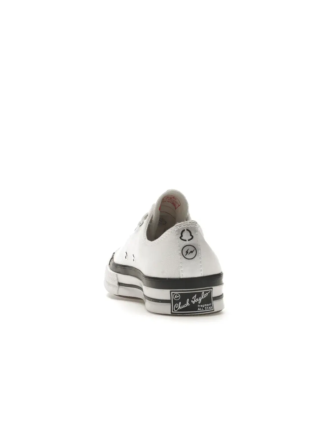 Мужские кроссовки повседневные Converse Chuck Taylor All Star 70 Ox Moncler Fragment — изображение 5 из 5, белый/черный-белый