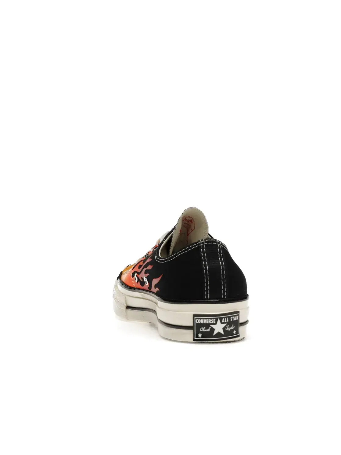 Мужские кеды с принтом Converse Chuck Taylor All Star 70 Ox Archival Flame Print — изображение 5 из 5, черный/красный