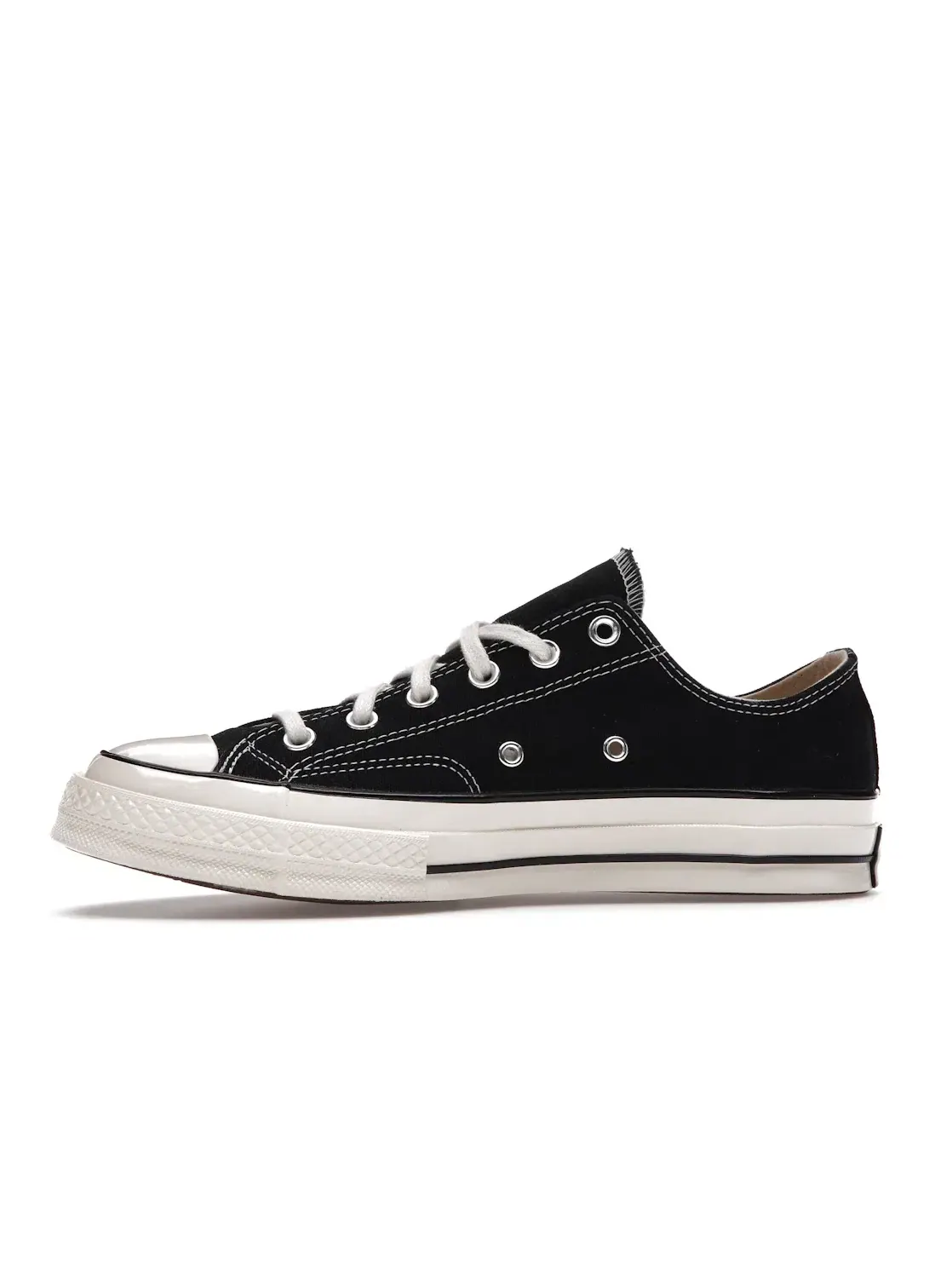Мужские кеды с низким силуэтом Converse Chuck Taylor All Star 70 Ox — изображение 4 из 5, черный/белый