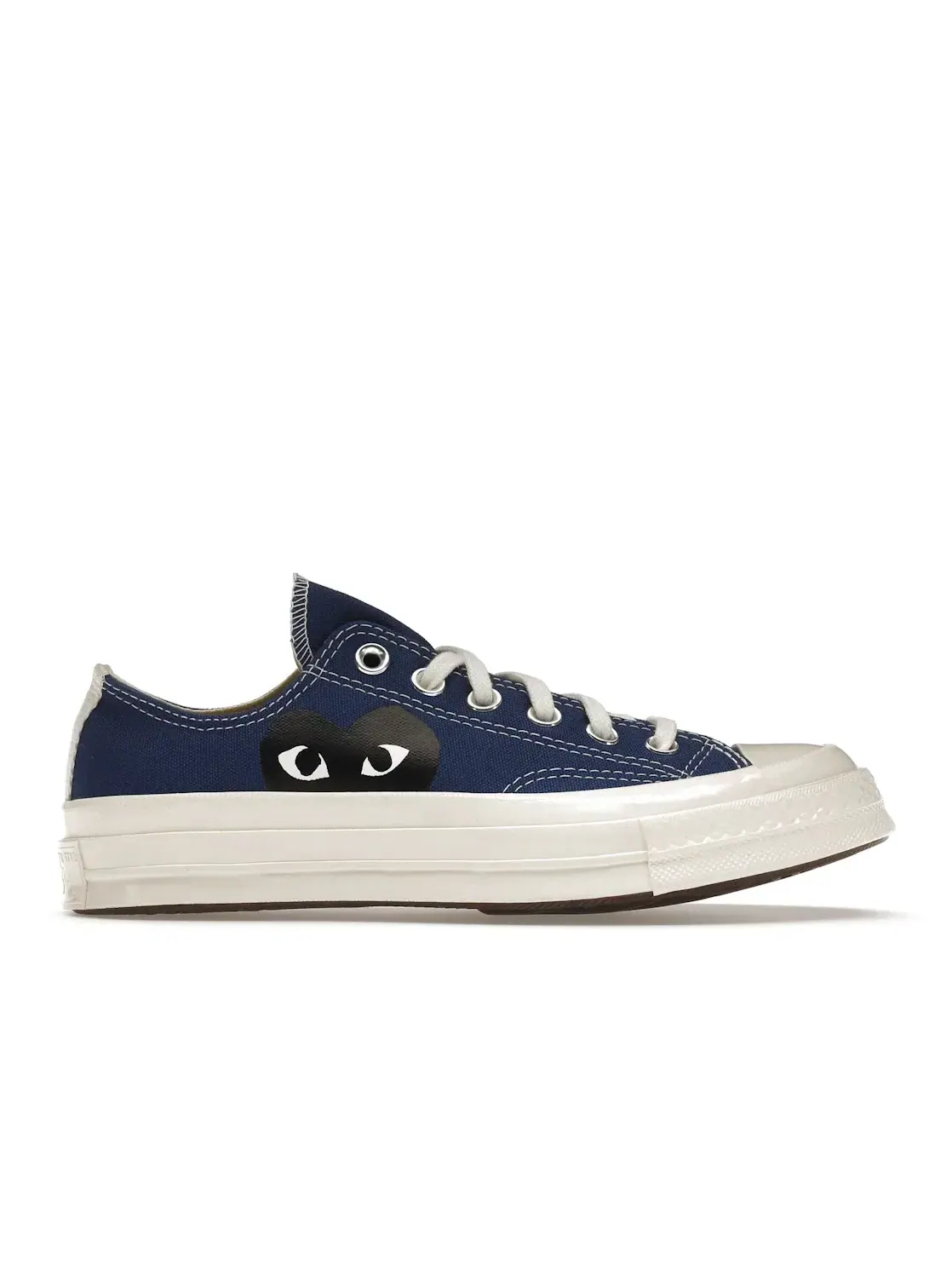 Кроссовки мужские и женские с принтом Converse Chuck Taylor All Star 70 Ox Comme des Garcons PLAY — изображение 1 из 5