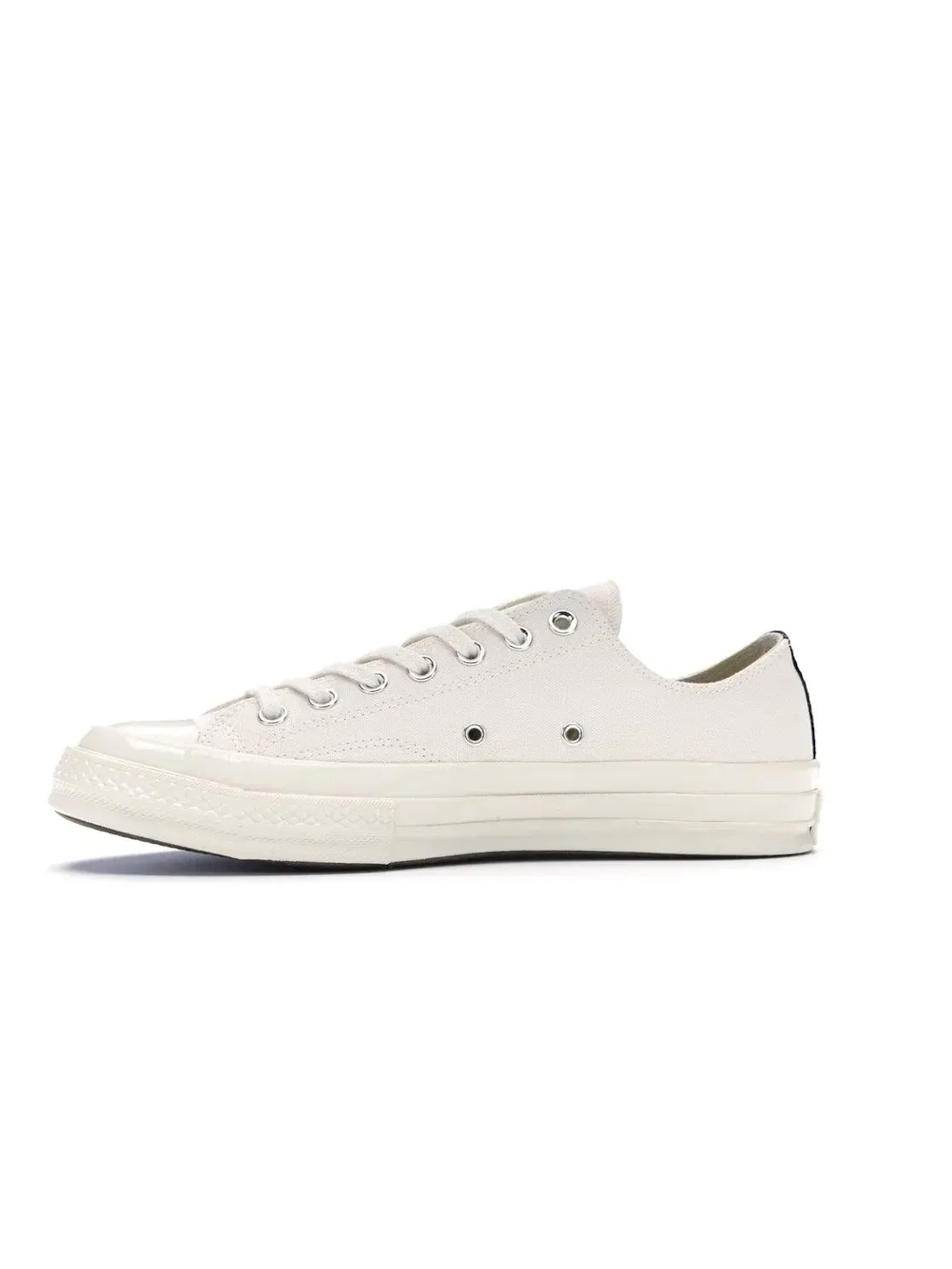 Мужские кеды с принтом Converse Chuck Taylor All Star 70 Ox Comme des Garcons PLAY — изображение 4 из 5, белый-красный