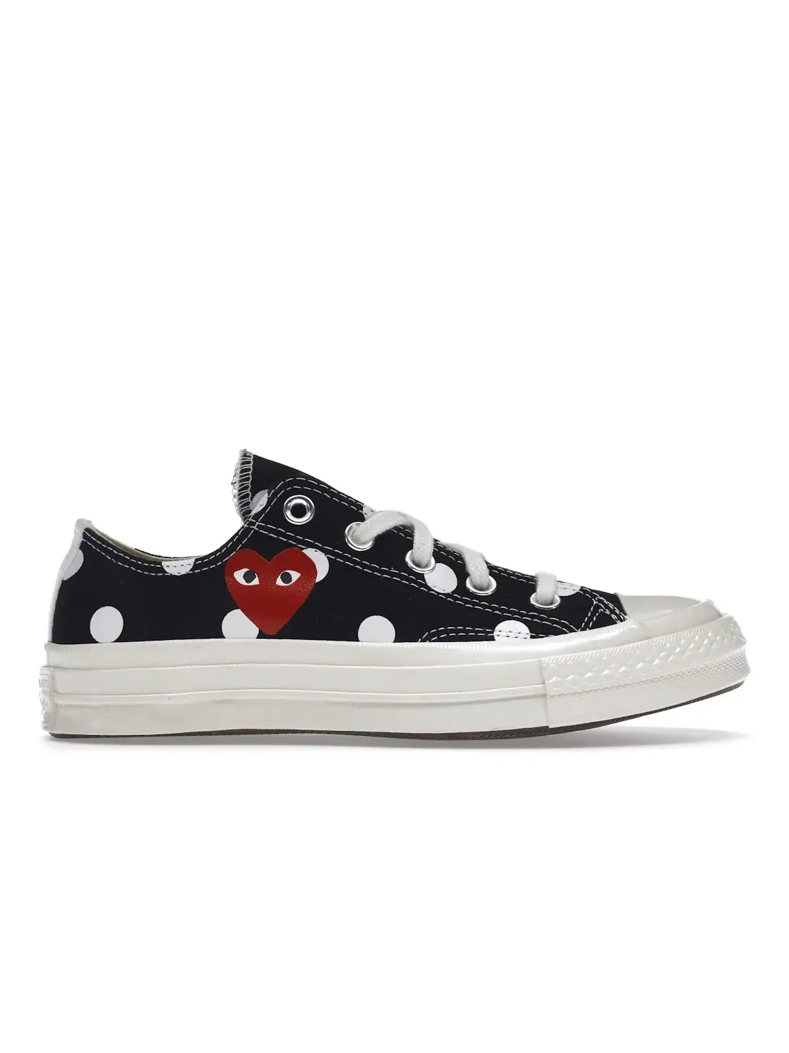 Мужские кеды с принтом Converse Chuck Taylor All Star 70 Ox — изображение 1 из 5, черный/белый-красный