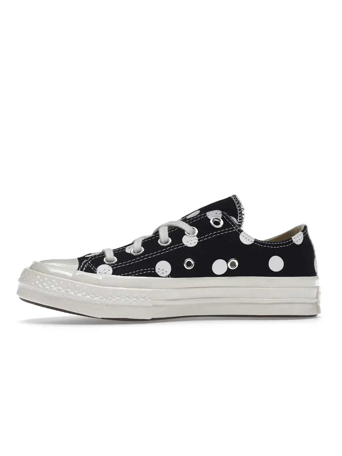 Мужские кеды с принтом Converse Chuck Taylor All Star 70 Ox — изображение 4 из 5, черный/белый-красный