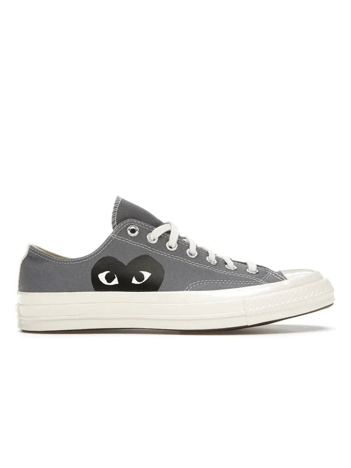 Унисекс кеды из плотного хлопка Converse Chuck Taylor All Star 70 Ox — изображение 1 из 5, серый//черный