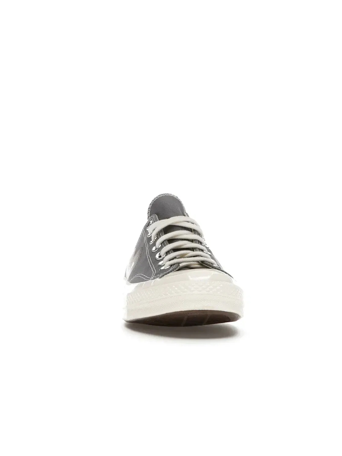 Унисекс кеды из плотного хлопка Converse Chuck Taylor All Star 70 Ox — изображение 3 из 5, серый//черный