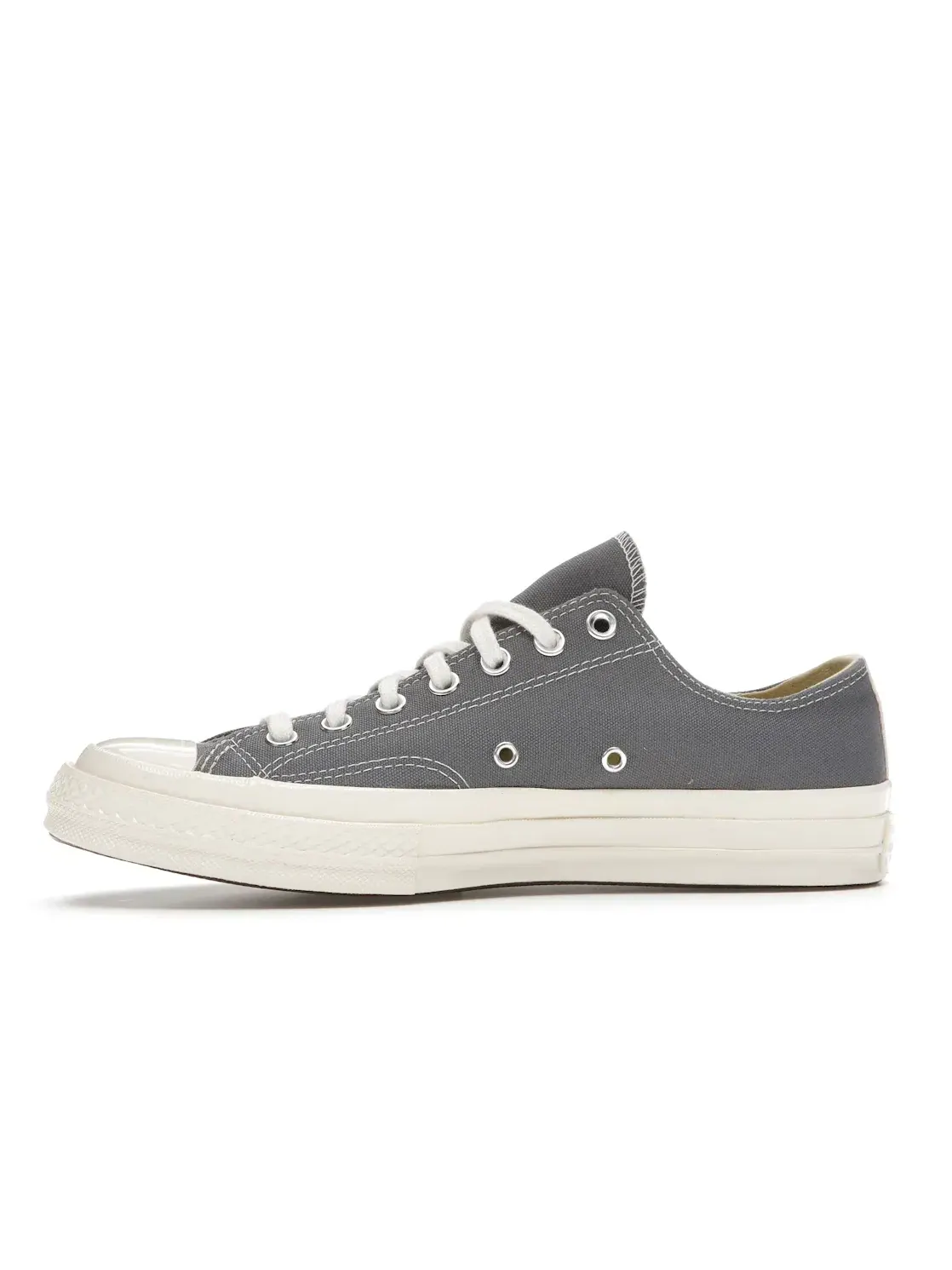 Унисекс кеды из плотного хлопка Converse Chuck Taylor All Star 70 Ox — изображение 4 из 5, серый//черный