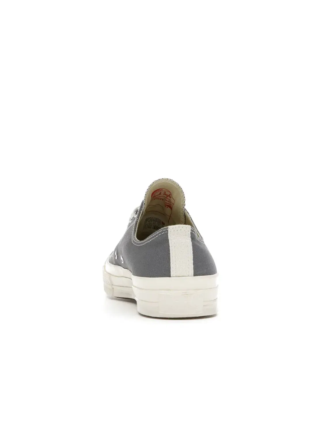 Унисекс кеды из плотного хлопка Converse Chuck Taylor All Star 70 Ox — изображение 5 из 5, серый//черный