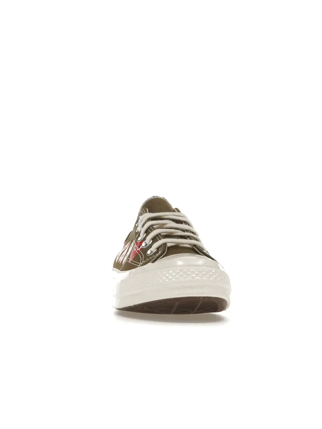Мужские кеды с принтом Converse Chuck Taylor All Star 70 Ox Comme des Garcons Multi Heart — изображение 3 из 5, зеленый