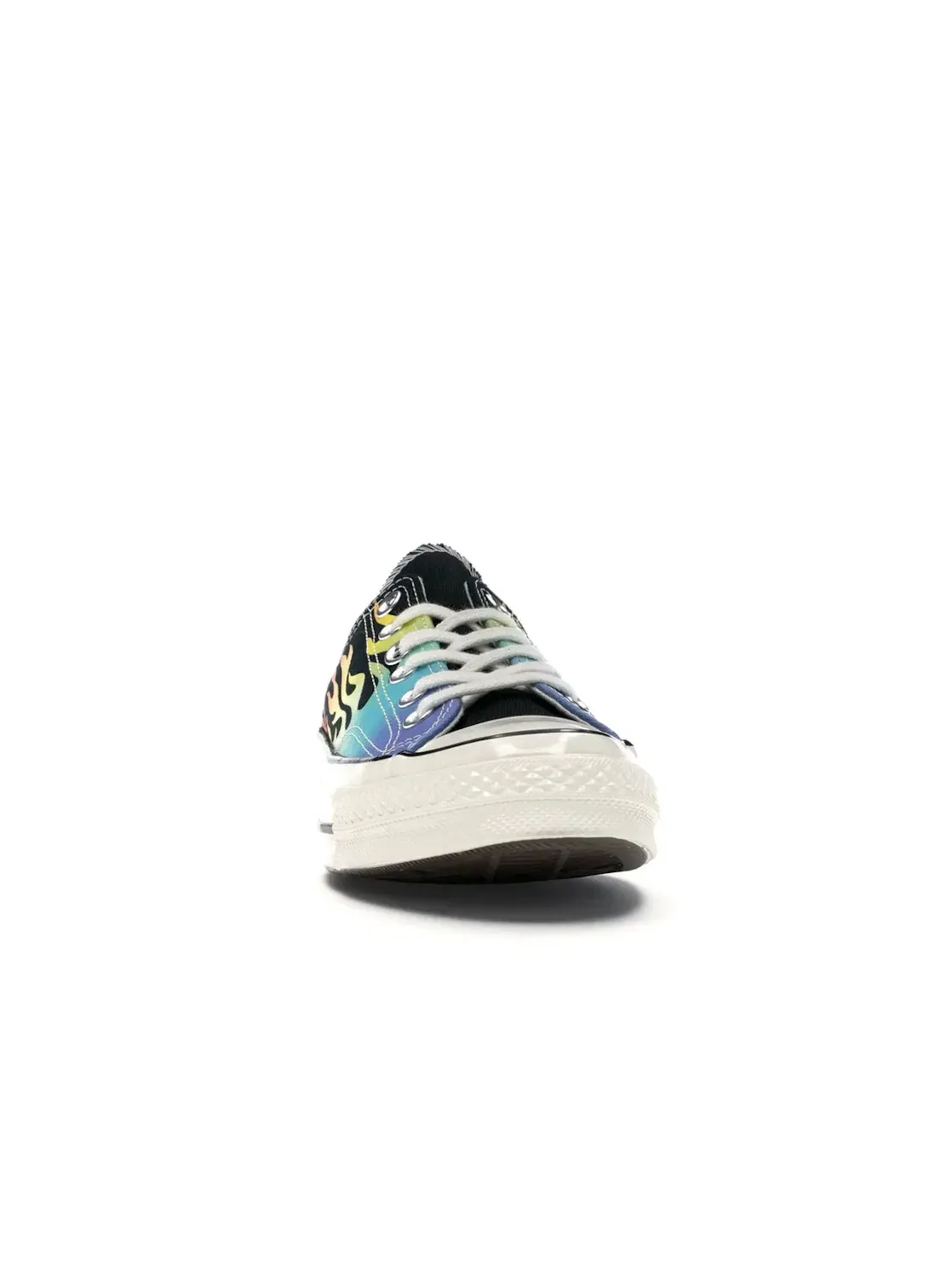 Мужские кроссовки с принтом Converse Chuck Taylor All Star 70 Ox — изображение 3 из 5, черный/оранжевый