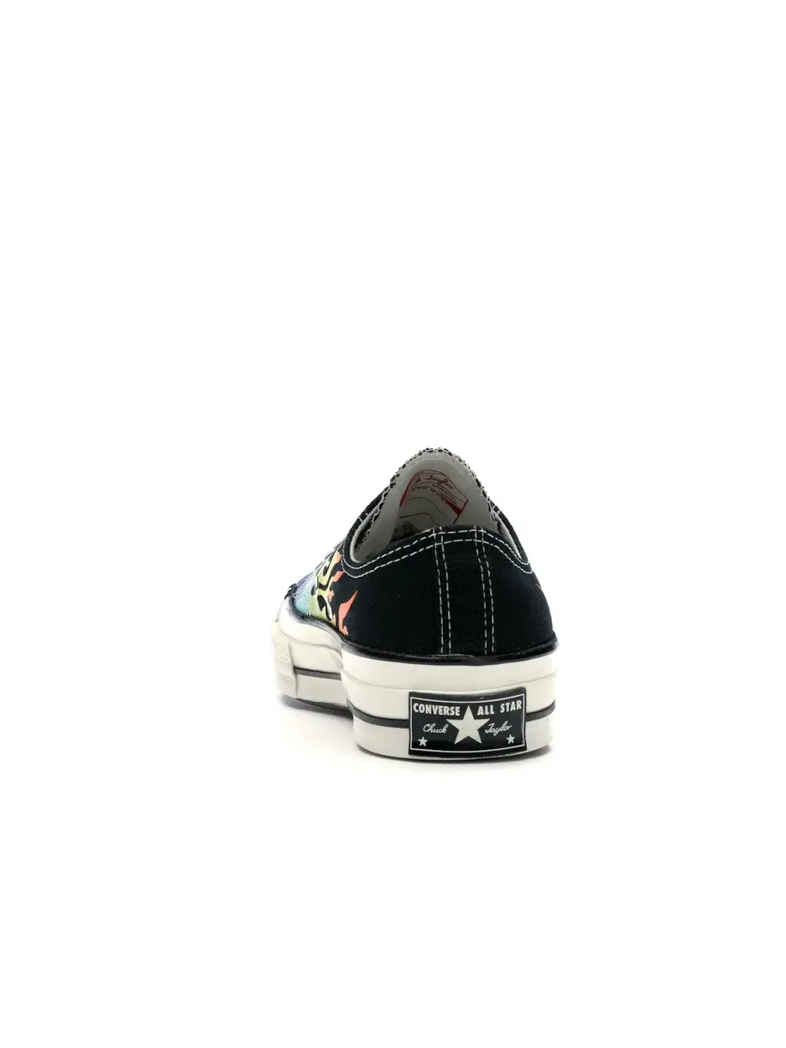 Мужские кроссовки с принтом Converse Chuck Taylor All Star 70 Ox — изображение 5 из 5, черный/оранжевый