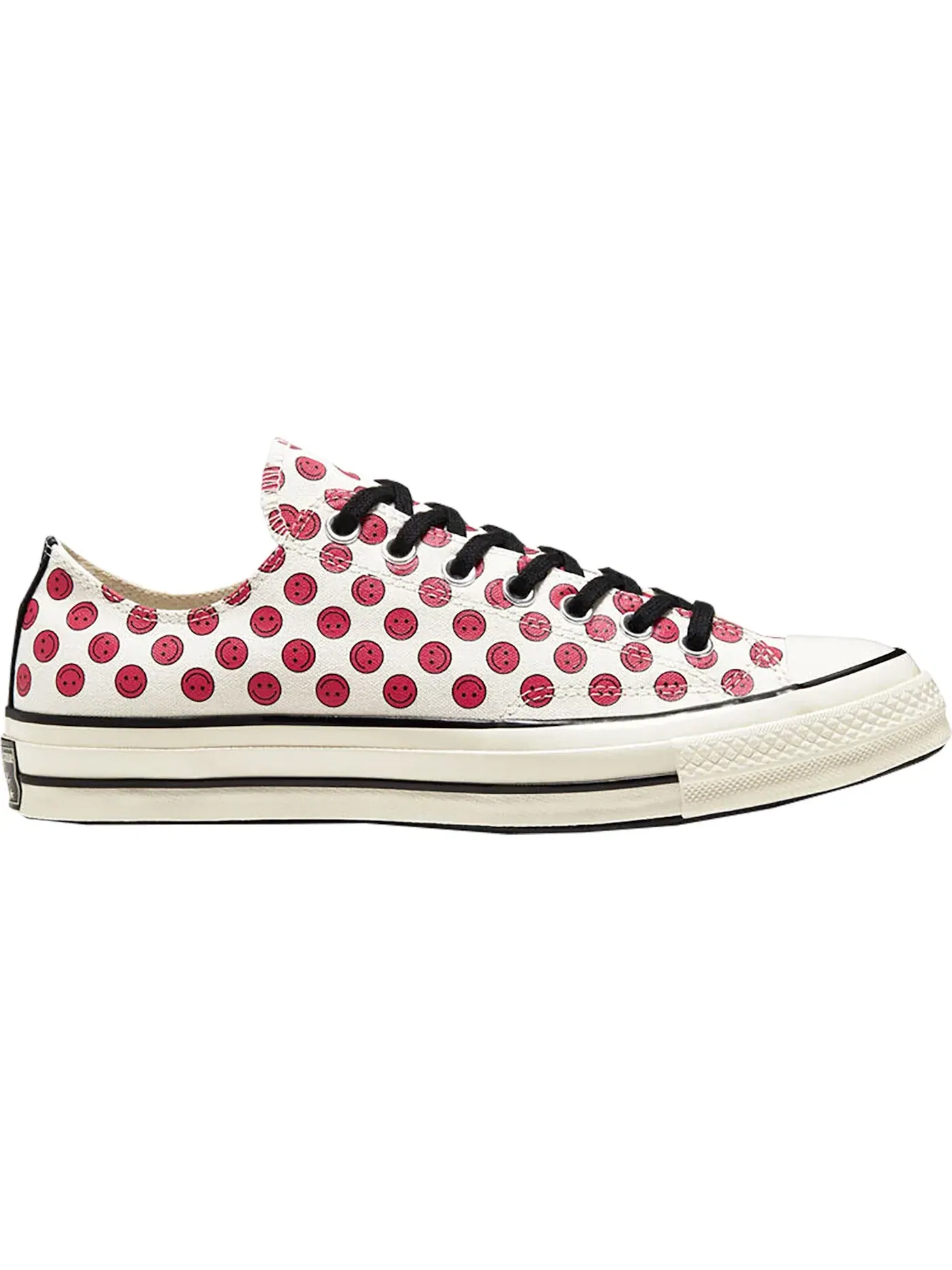 Мужские кроссовки кожаные Converse Chuck Taylor All Star 70 Ox — изображение 1 из 2, розовый-черный